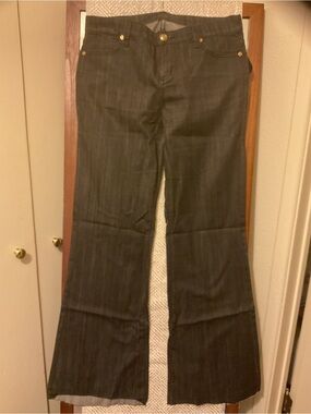 BCBGMaxAzria Black Wide Leg Jeans 💜💜💜
